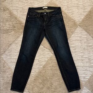 Madewell size 29 Women's Dark Wash Skinny Jeans dark blue
